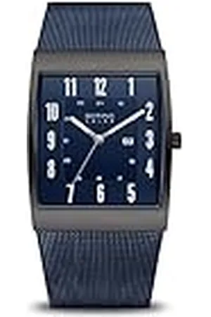 Bering Herenhorloge Solar Movement - Solar Collection met roestvrij staal en saffierglas 16433-327