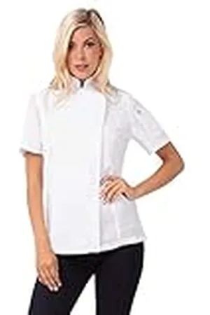 Chef Works Springfield Chef-jas voor dames, Wit, XL