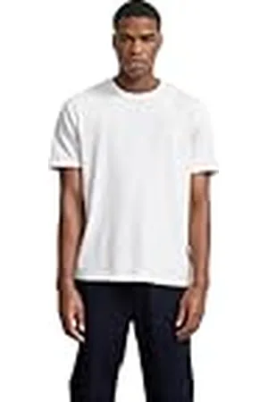 Bugatti Heren T-shirt ronde hals basic korte mouwen modern fit, , L