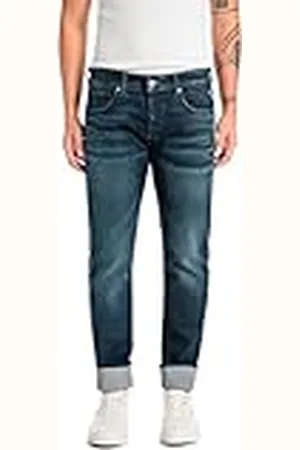Replay Heren Jeans Grover Straight-Fit, , 33W / 34L