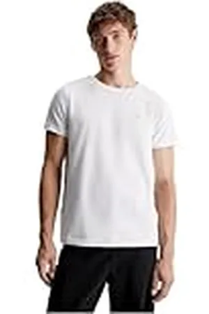 Calvin Klein Stretch Slim Fit T-shirt voor heren, andere gebreide tops, , L