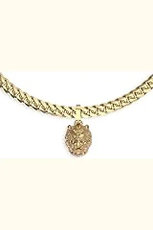 Guess Halsketting Lion King JUMN01301JWYGT-U merk, Eén maat, Metaal, Geen edelsteen