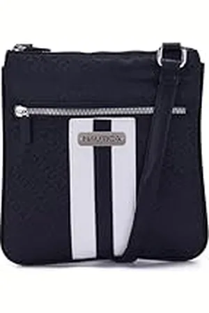 Nautica Lakeside Signature Jaquard North South Crossbody Bag