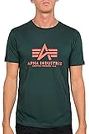 Alpha Industries Basis T-shirt Heren T-shirt Dark Petrol