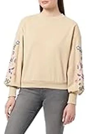 ONLY ONLBROOKE L/S O-Neck Flower SWT, , XS