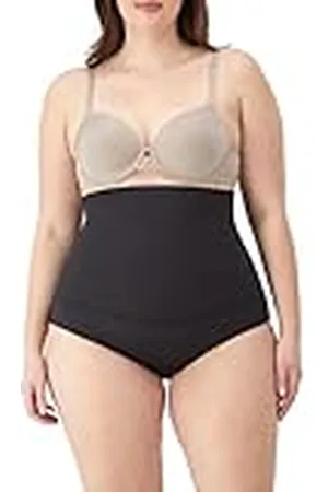 Maidenform Dames vetvrije dressing hoge taille vormende controle onderbroek, Zwart, XXL