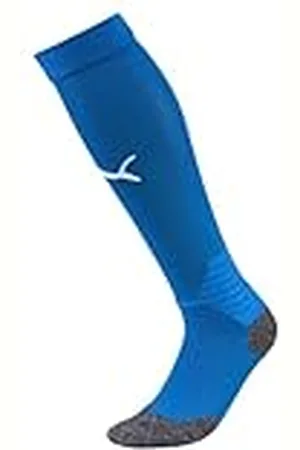 PUMA Heren Team Liga Sokken, Elektrische Blauwe Limonade/ Wit, 10-11 Years
