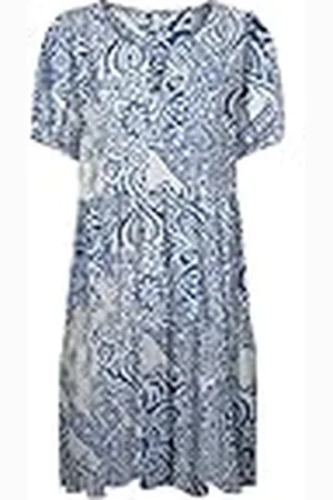 ONLY Dames Onlnova Life Vis Thea Kh Dress AOP, , S