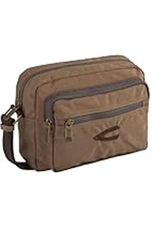 Camel Active Heren JOURNEY Cross Bag met ritssluiting op het hoofdvak, , Medium, 000371