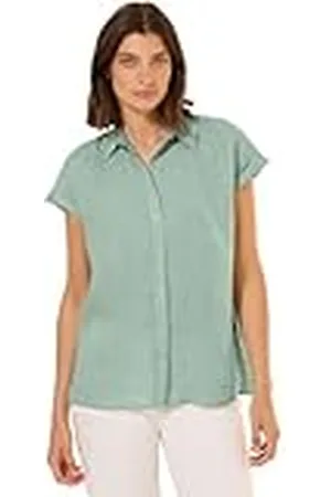 CECIL Linen_Solid Blouse L, , L
