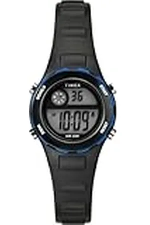 Timex Kids Time Machines Digitaal Horloge, 27 mm, Zwarte Band Van Kunsthars, Digitale Wijzerplaat, Zwarte Kast, TW2W92400
