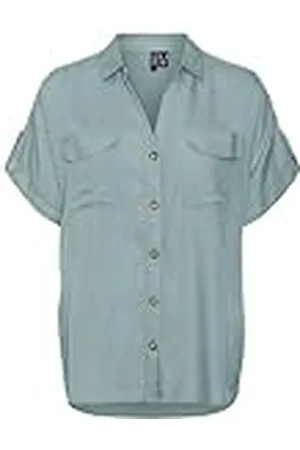 VERO MODA VMBUMPY S/S Shirt WVN GA NOOS, , L