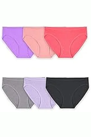 Fruit Of The Loom Retroshorts voor dames (set van 6), , 8