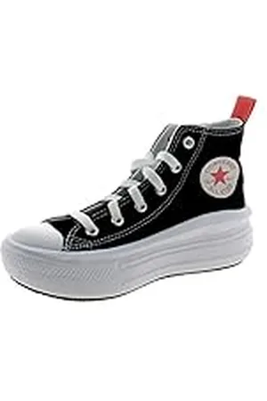 Converse Chuck Taylor All Star Move Color Pop Platform Sneakers voor kinderen en jongeren, roze zout wit, 33.5 EU