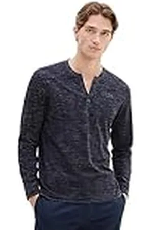 TOM TAILOR T-shirt met lange mouwen voor heren, , S