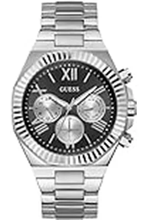 Guess Equity Herenhorloge van roestvrij staal, , Klassiek