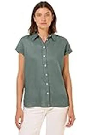 CECIL Linen_Solid Blouse L, , L