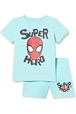 NAME IT Babyjongens Nmmajs Spiderman Ss Nightset Mar pyjama, , 104