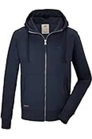 G.I.G.A. DX by killtec Heren Sweatjack met capuchon GS 8 MN SWT JCKT GOTS, dunkelnavy, L, 42652-000