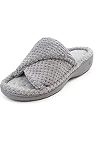Isotoner 95535PGR6, Open-rug voor dames 23 EU