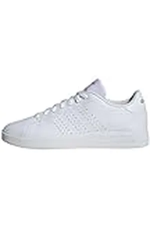 adidas Heren ADVANTAGE BASE 2.0 SHOES, Cloud White/Collegiate Green, 36 2/3 EU