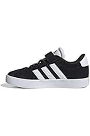 adidas Vl Court 3.0 el c Schoenen, core Zwart/FTWR Wit/kern Zwart, 2.5 UK, Core Black Ftwr, 35 EU