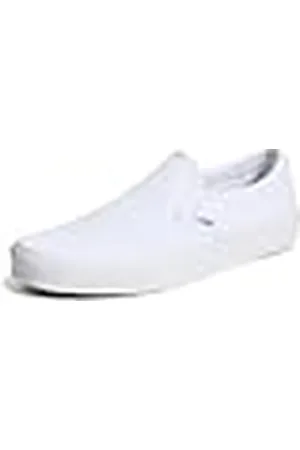 Vans Classic Slip-On (Dambord) Rumba Schoenen Unisex Kastanjebruin, Echt wit, 38 EU