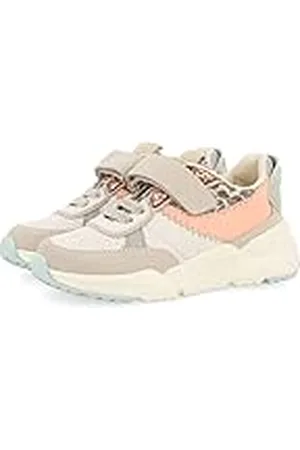 Gioseppo Edeia witte sneakers met retro-zool voor meisjes, , 26 EU