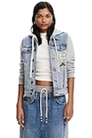 Desigual CHAQ_BARCELO, 5053 DENIM MEDIUM WASH, XS, , XS