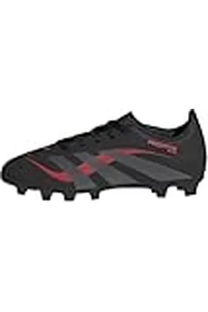 adidas Uniseks-Kind PREDATOR Club Firm Ground/Multi Ground Football boots Kids, Core Black/Grey Four/Lucid Red, 37 1/3 EU