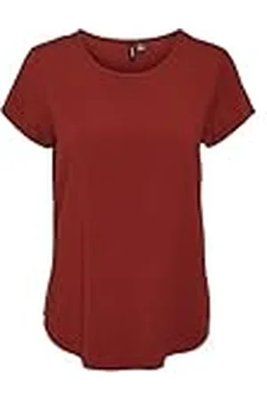 VERO MODA Dames Vmbella Ss WVN Ga Noos Top, , M