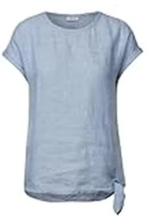 CECIL Linen_Chambray Knot Blouse M, , M