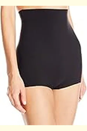 Maidenform Dames korsetbroek Sleek Smoothers HiWaist Boyshort Everyday Control & Light Weight, effen, , S