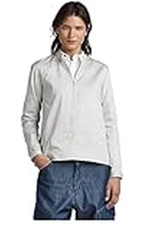 G-Star RAW Dames Zip Long Sleeve Shirt, , XS, , XS