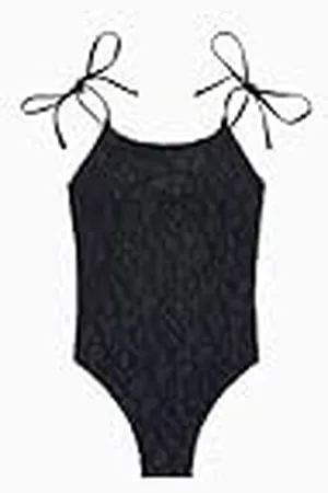 Emporio Armani Vrouw 3D Bold Logo Een Stuk Badpak Zwart M, , M