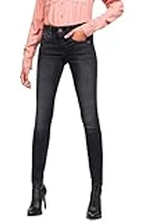 G-Star RAW Lynn skinny jeans met middelhoge taille voor dames, grijs (stoffig grijs D06746-B472-a799), 29W/28L