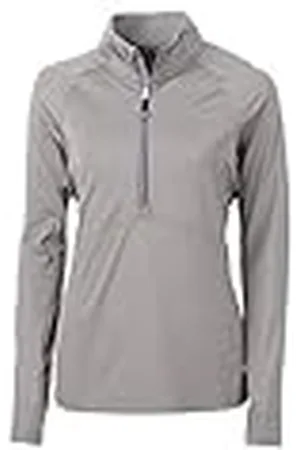 Cutter & Buck Dames lange mouw Adapt Eco Knit Half Zip Pullover Shirt, , XX-Large