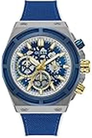 Guess Masterpiece herenhorloge van nylon/siliconen, , Klassiek