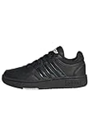 adidas Uniseks-Kind Hoops Sneakers, Core Black/Core Black/Ftwr White, 38 EU