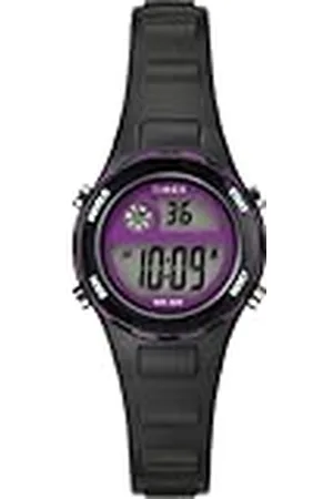 Timex Kids Time Machines Digitaal Horloge, 27 mm, Zwarte Band Van Kunsthars, Digitale Wijzerplaat, Zwarte Kast, TW2W92300