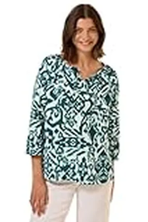 CECIL Linen_LI/CV Gedrukte Raglan Blouse XS, , XS