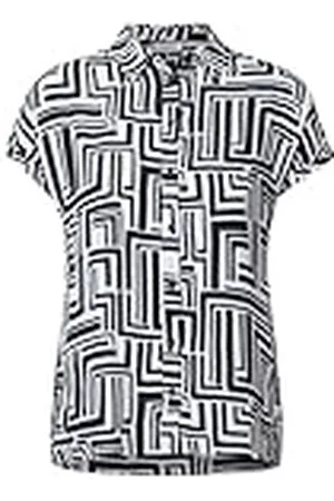 CECIL Gedrukt shirt kraag blouse, , XL