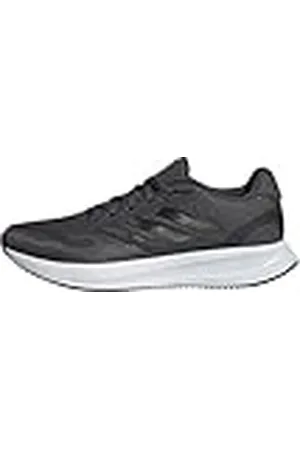 adidas Heren Runfalcon 5 Running Shoes, Grey Six/Core Black/Cloud White, 39 1/3 EU