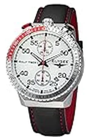 ELYSEE Herenhorloge Rally Timer I 44mm 10 ATM heren chronograaf 80530, 80531, 80532, 80533, 80534, 80535, 80536, 80537, , Riemen.