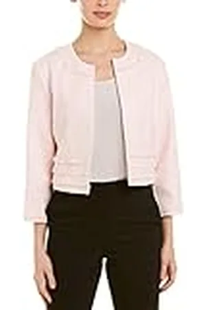 Karl Lagerfeld Dames tweed-jack met open voorkant sportjack, , L