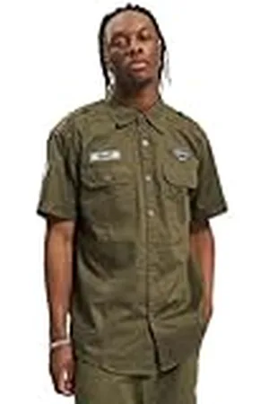 Brandit Luis vintage shirt met korte mouwen voor heren, , 7XL