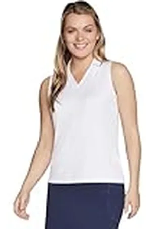 Skechers Godri Swift Club mouwloos poloshirt voor dames, , klein, , S