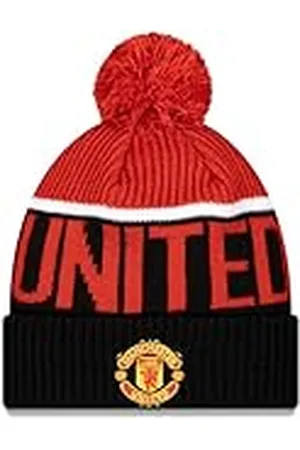 New Era Gebreide muts voor volwassenen Sportmuts Manchester United FC , , Eén Maat