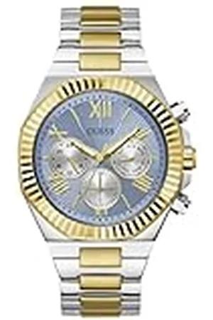 Guess Equity herenhorloge van roestvrij staal, , Klassiek