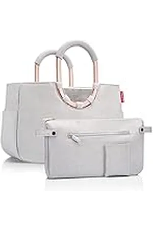 Reisenthel Loopshopper M – stevige tas met praktische vakverdeling en grote binnenzak van gerecyclede PET-flessen – waterafstotend design, , Medium, Extra tas